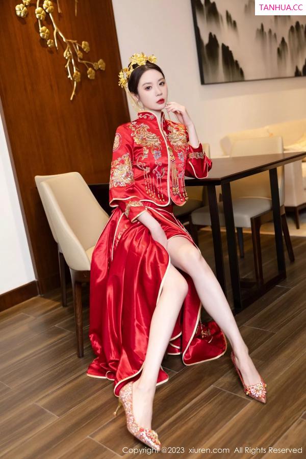 梦心玥  [XiuRen]高清写真图 2023.12.05 No.7766 梦心玥 婚嫁美腿第11张图片